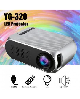 YG320 HD 1080P LED Projector Mini Pocket 3D Home Theater 