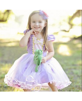 Kids Rapunzel Princess Dress