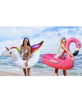 Inflatable Flamingo/ Peacockswim ring